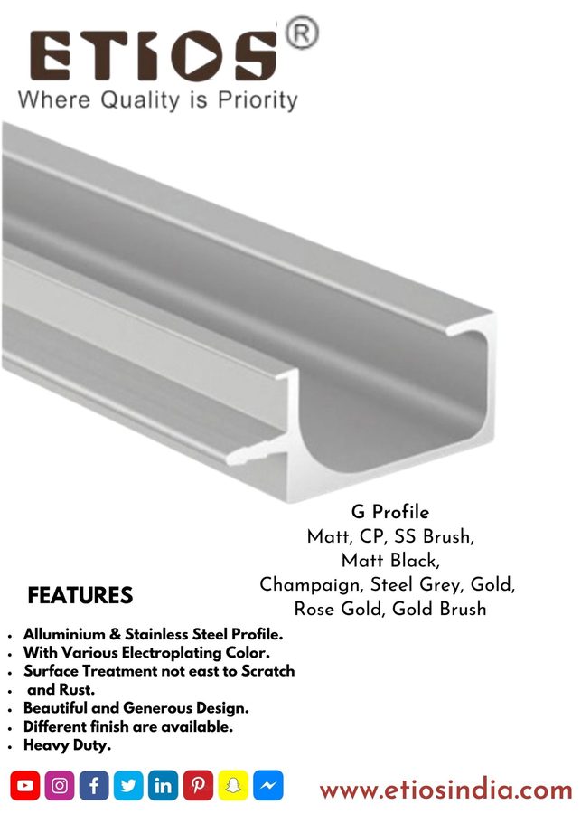 ETIOS G-Profile (Heavy) — ETIOS wholesale hardware