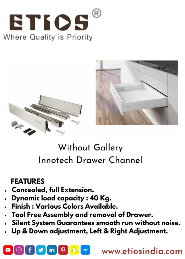 Innotech Slim Box — W/O · S/G · D/G — ETIOS wholesale hardware