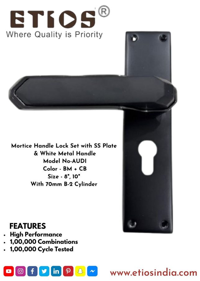Brass Mortice Handle Set — ETIOS wholesale hardware