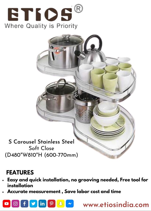 S-Carousel (Left &amp; Right) — ETIOS wholesale hardware